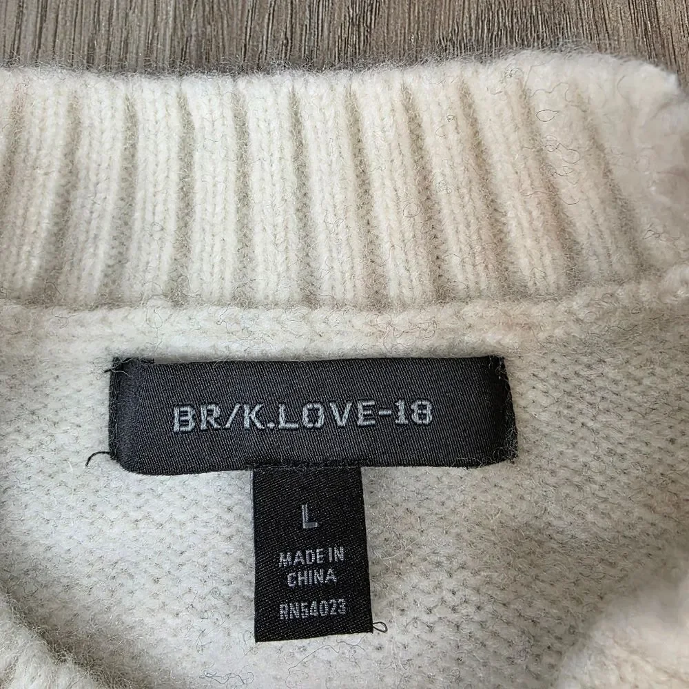 Banana Republic Kevin Love Wool Blend Sweater Size L